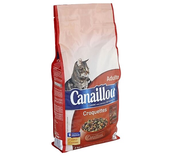 Croquettes pour chat au bœuf, foie et légumes de CANAILLOU